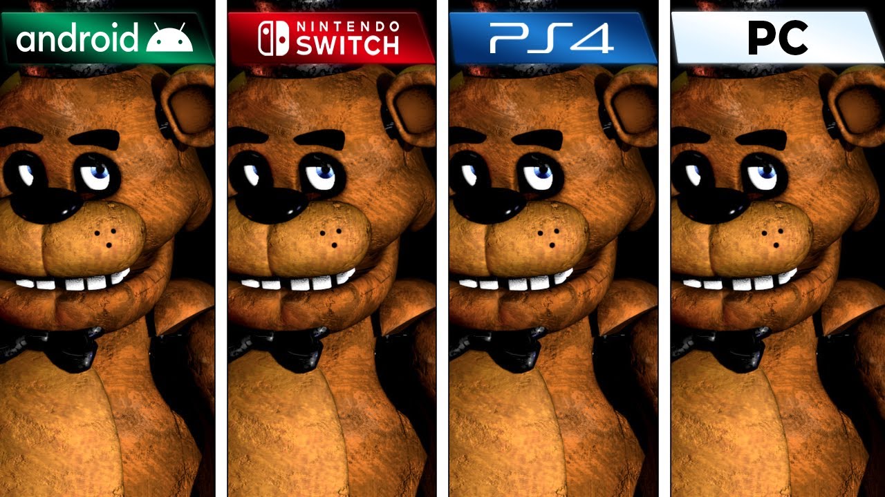 Five Nights at Freddy's (2014) Android vs Switch vs PS4 vs PC