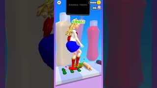 Asmr Tippy Toe game  - Tippy Toe #518 #shorts #tippytoe #gameplay #mobilegame screenshot 3