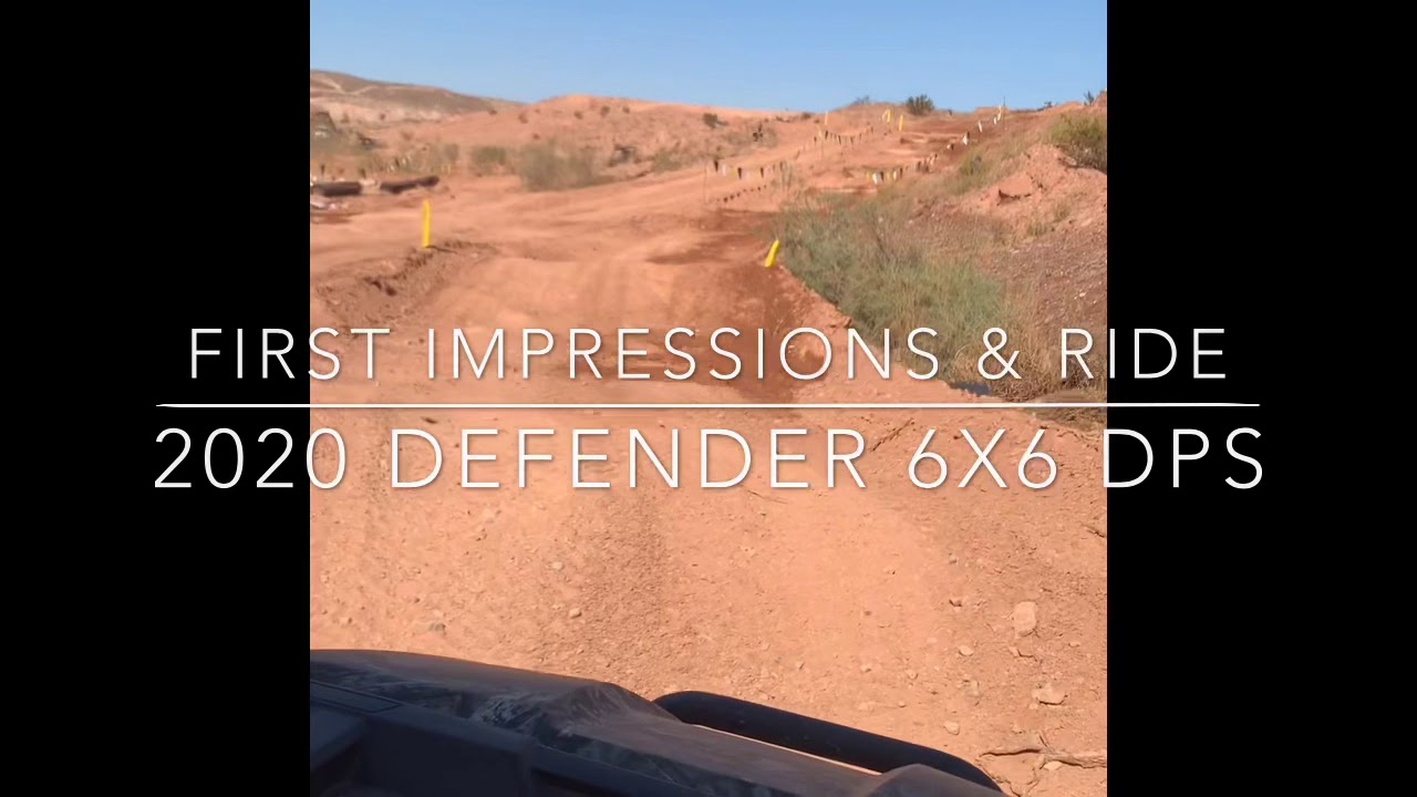 2020 Can-Am Defender 6x6 DPS