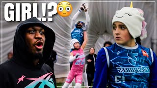 This Undefeated Boys Team Has A GIRL Quarterback! (NEW JERSEY PYLON 7on7)
