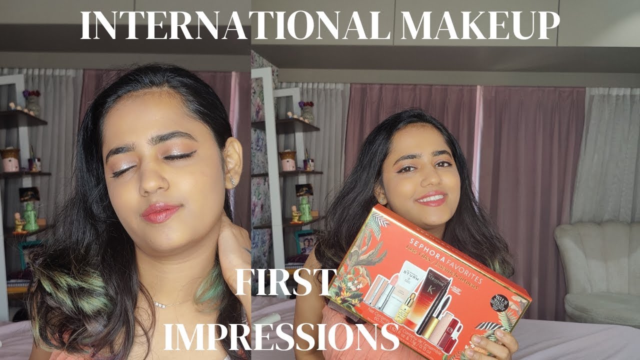 International Makeup | First Impressions | Bisha Parikh - YouTube