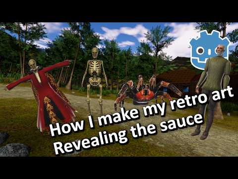 How I Make My Retro Art - Revealing The Sauce