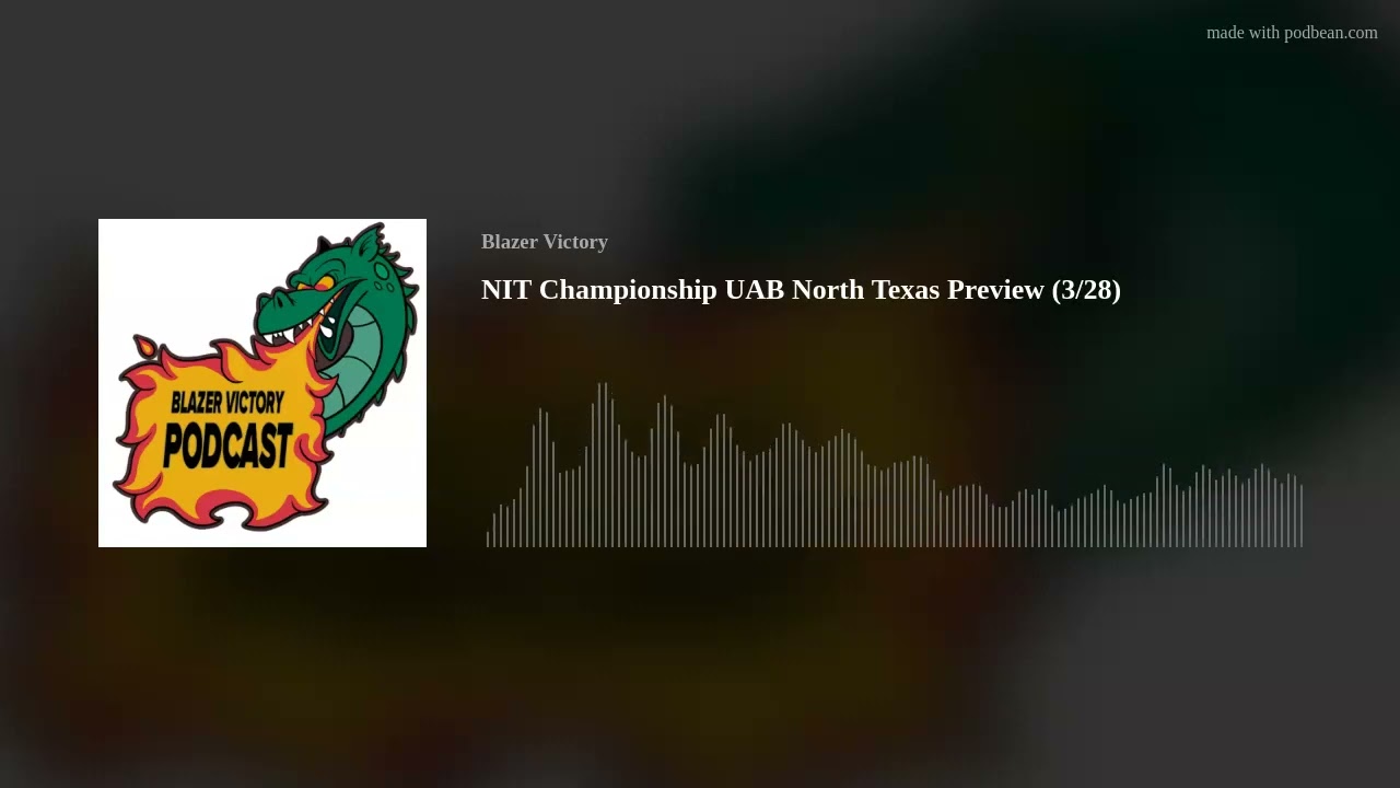 NIT Championship UAB North Texas Preview (3/28)