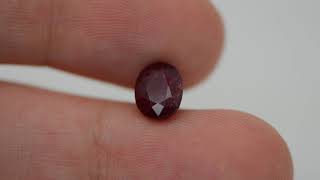 R-140 Red RUBY Oval Shape 2.31 Carat Natural loose Gemstone Wealth