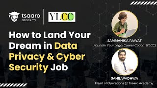 How to Land Your Dream in Data Privacy & Cyber Security Job | #webinar #cv #jobs #cybersecurity