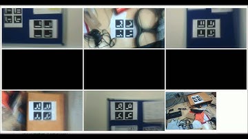 UAV computer vision texture synthesis from multiple markers