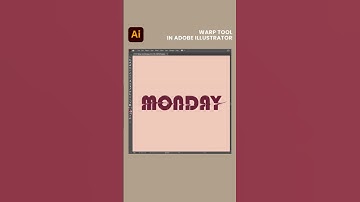 Warp tool in Adobe Illustrator | Adobe Illustrator Tutorials