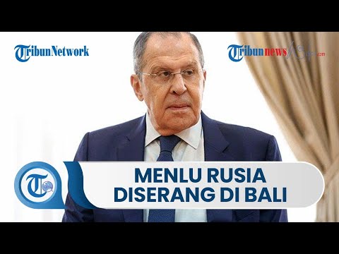 Menteri Luar Negeri Rusia Sergei Lavrov Walkout seusai 'Diserang' Pertanyaan soal Perang