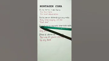 MONTAGEM COMA ANDROMEDA Lyrics Shorts Viral 