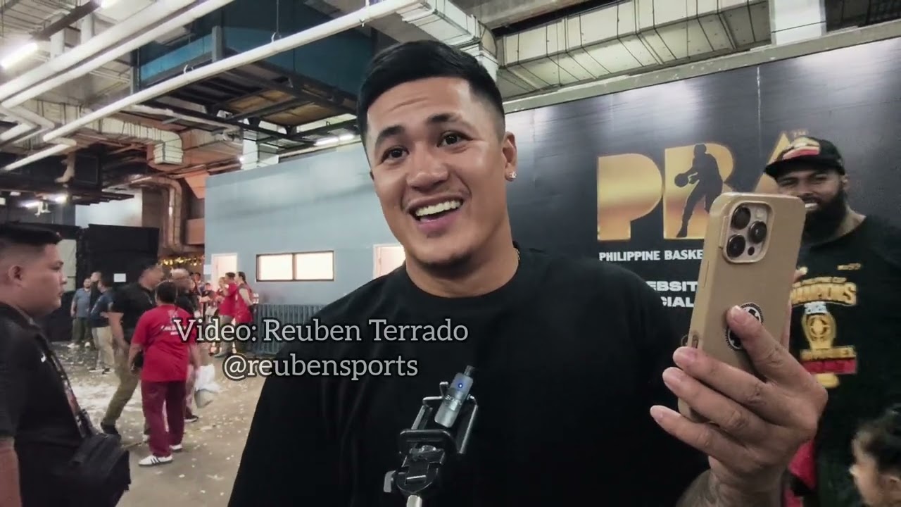 Jericho Cruz reveals playing hurt during the PBA 50 Philippine Cup finals