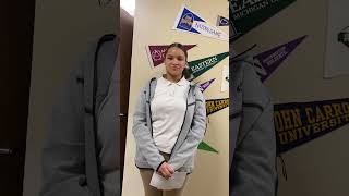 3.3 Announcements by 8th grade Olivea (Woman in AIMS History)!