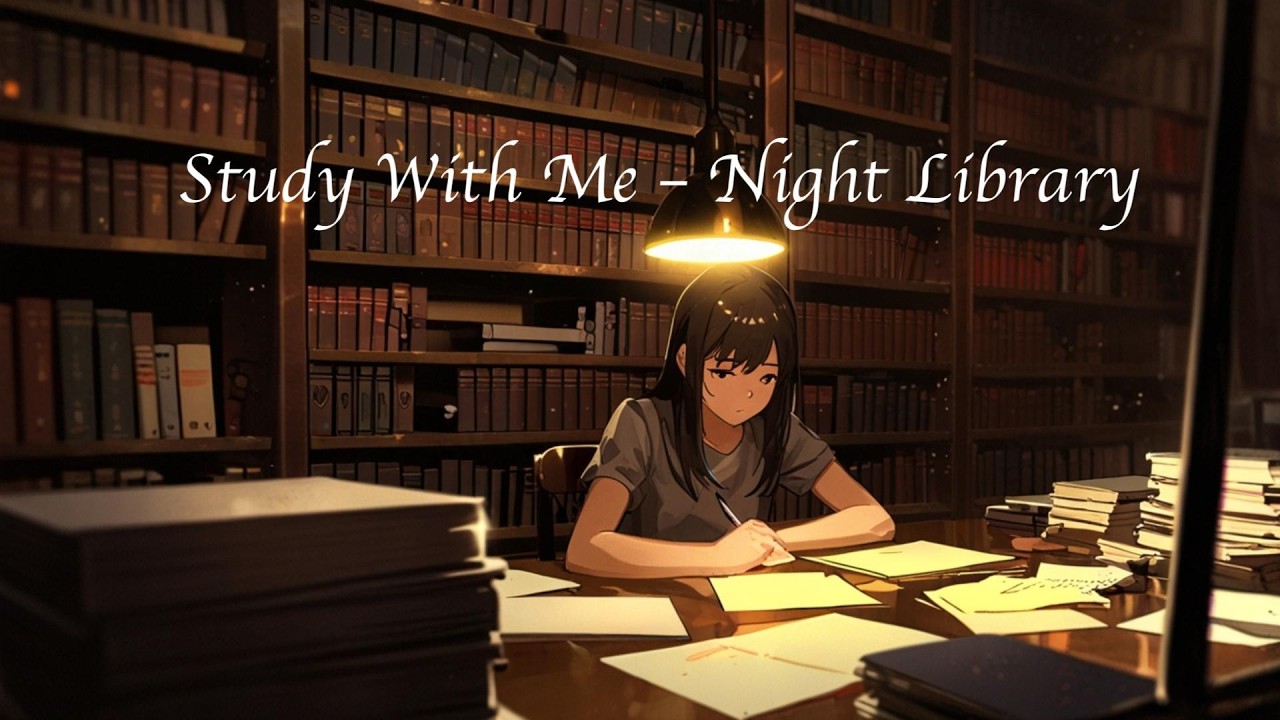 Study With Me – Night Library
