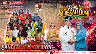 🎥LIVE PAGELARAN SANDIWARA JAYA BAYA  // SEDEKAH BUMI DESA KALISARI // 29 AGUSTUS 2026 || DS.KALISARI