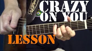 Learn Crazy On You Acoustic Guitar chords