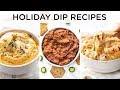 MUST-TRY HEALTHY HOLIDAY DIPS ‣‣ 3 easy vegan holiday recipes