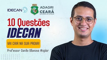Questões Informática Idecan | Concurso Adagri CE | Professor Danilo Vilanova #opior #adagri