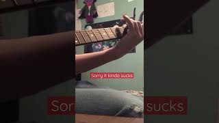 My first time trying to edit #Music #Guitar