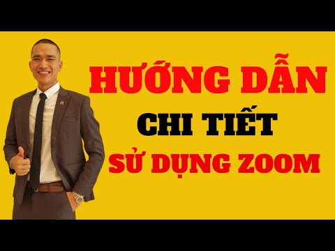 Hướng dẫn sử dụng phần mềm Zoom tạo phòng học trực tuyến cho giáo viên I Nguyễn Mạnh Tuấn