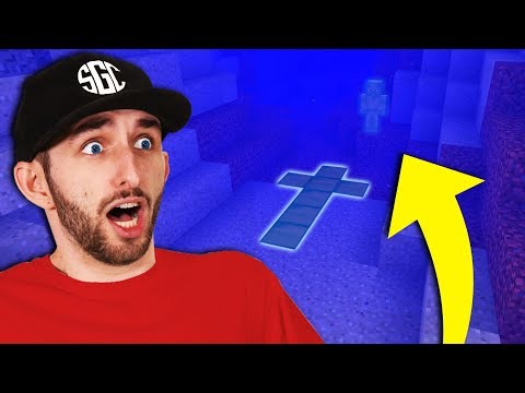 I FOUND BLUE STEVE AT THE BOTTOM OF THE OCEAN