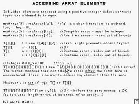 Java Tutorial 5.15  Arrays Part 15/15 - summing up