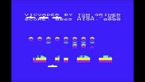 VICvader for the Commodore VIC-20 / Commodore VC-20