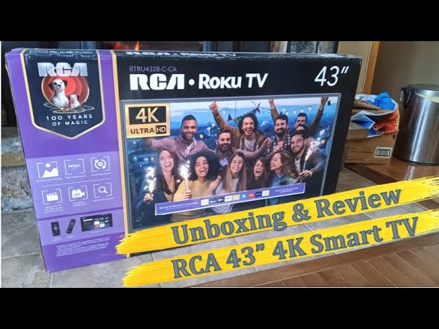 Smart Tv Ultra HD RCA 43 RC43RK, Wi