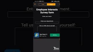 Employee interests survey form | Fill form making by HTML | #html#code#html5#html css