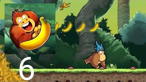 Banana Kong - Gameplay Walkthrough.                Part 6 - Piranha ( Android , IOS ).