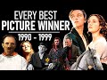 OSCARS : Best Picture (1990-1999) - TRIBUTE VIDEO