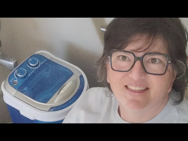 Testing Out My New Zeny Portable Twin Tub Washing Machine Setup 