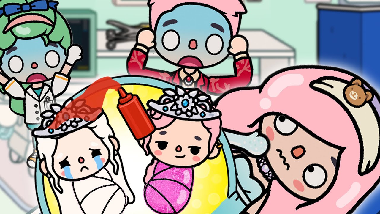 Я — бедная принцесса-альбинос | История жизни Toca | Toca Boca