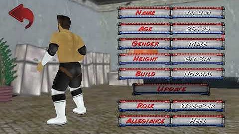 How to make Jey uso in Wr3d