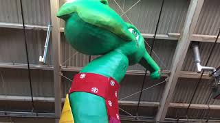 New Dinosaur-Themed Float Unveiled For 91St Annual Americas Thanksgiving Day Parade