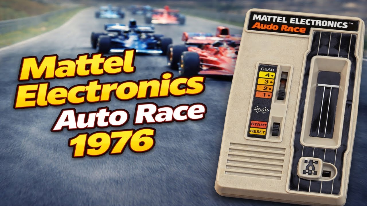 超レア）世界初の携帯ゲーム機 Auto Race (1976~)昭和レトロ