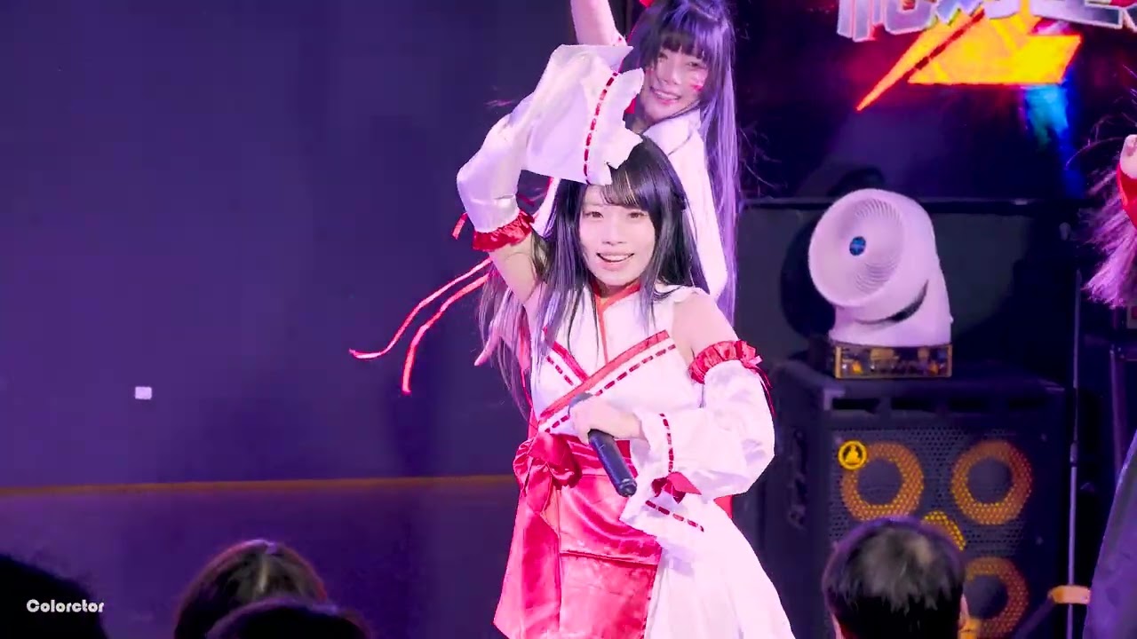 250122 절대전력Z 토모리 - 嗚呼!!踊れ花吹雪 + 絶対直球少女隊 『dotchisuki live vol.13 : ふじょとぶし』 직캠