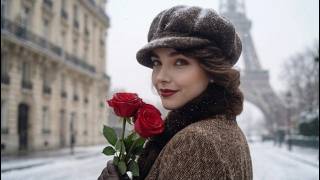 Soft French Chanson Music 🎶 Melancholic Love Songs &amp; Nostalgic Paris Ambience