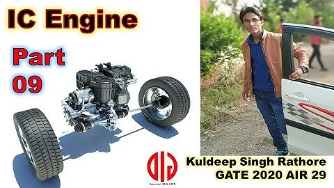 IC Engine Part 9| Four stroke petrol engine| By Gate 2020 AiR 29| GATE/IES/ESE/ISRO/UPPSC | kuldeep