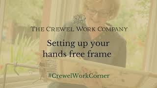 The Crewel Work Company - Setting up your hands free frame demo