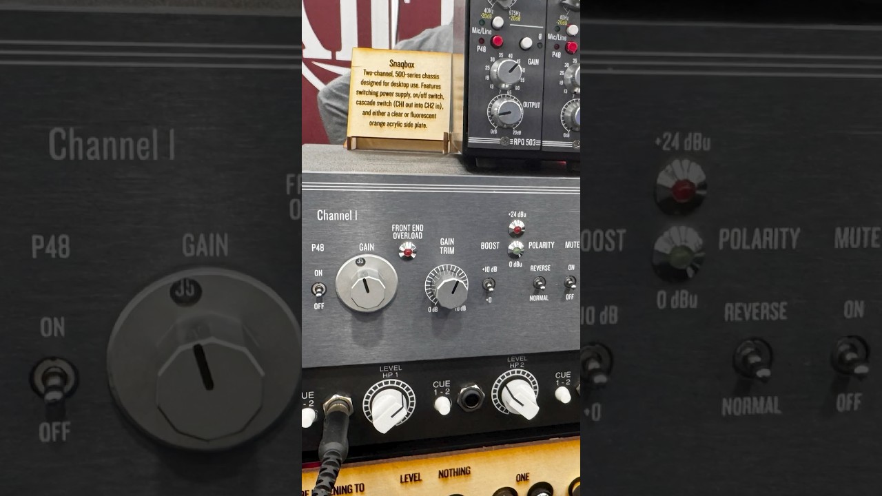 The Cleanest TUBE MIC PRE is here! (Namm 2026)