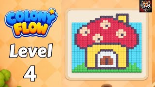 Colony flow Level 4 Walkthrough Solution