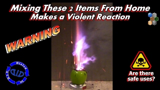 Dangerous Reaction Mixing Household Products - Chemical Reaction Warning