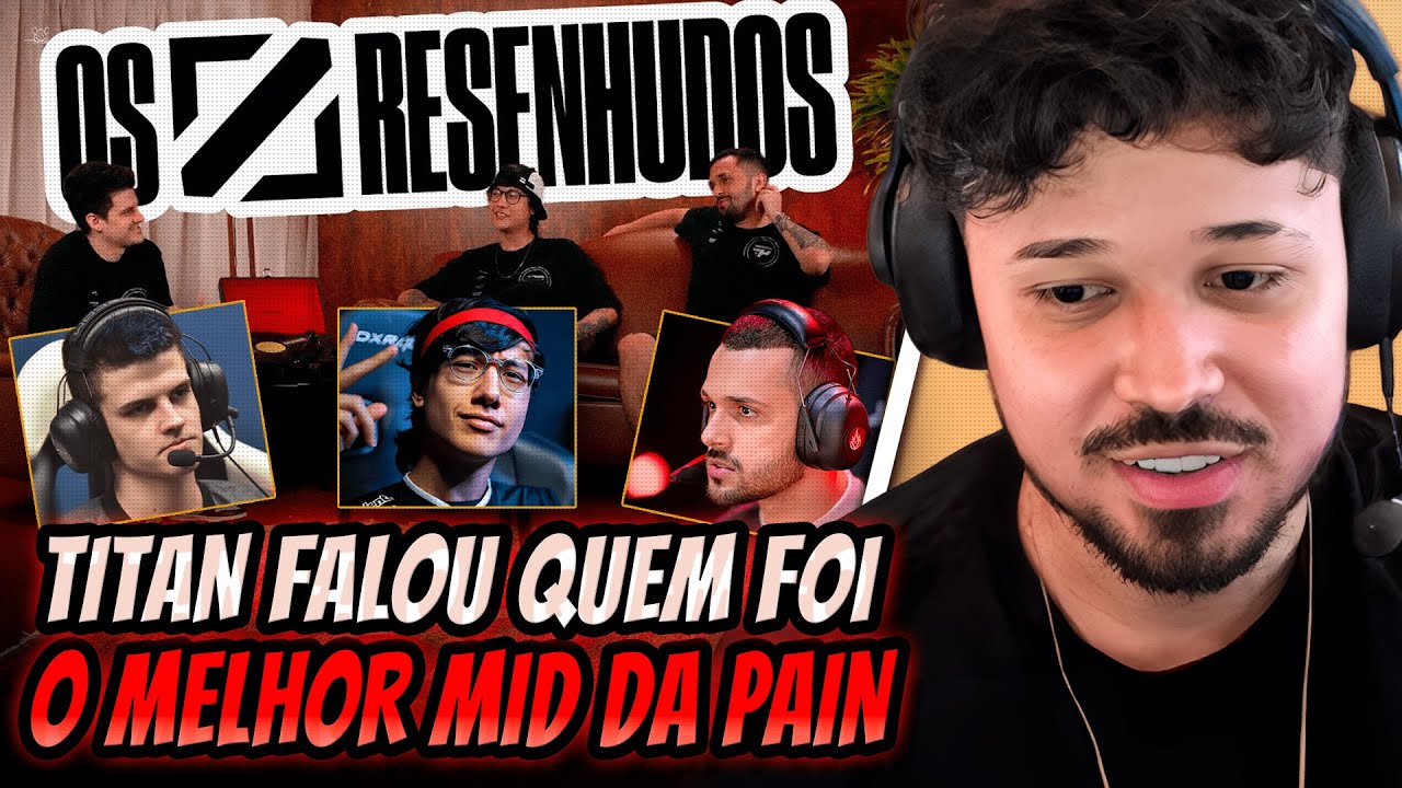🚨TITAN FALOU QUEM FOI o MELHOR MID LANER da PAIN GAMING - YouTube