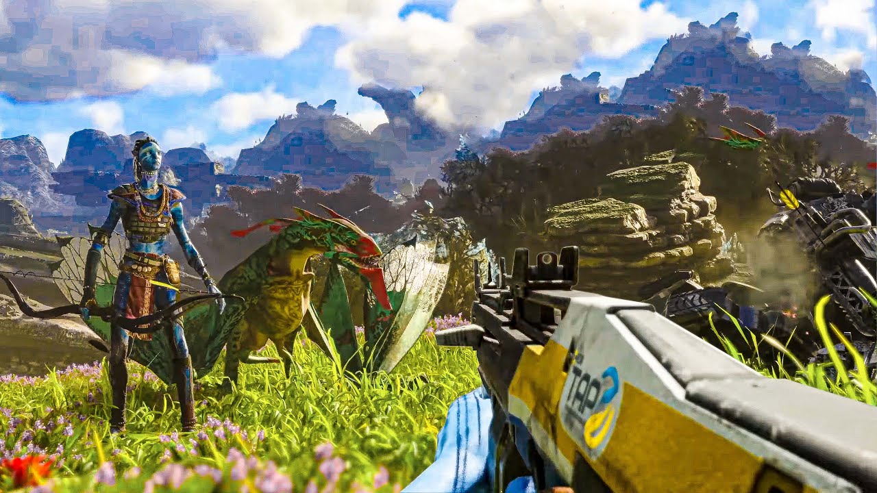 Avatar frontiers of pandora gameplay