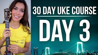 DAY 3 - 30 Day Uke Course - FINGERPICKING Can't Help Falling In Love