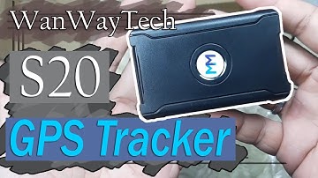 S20 Wanway GPS Tracker - Long battery life - shanghai wanway tech co. ltd