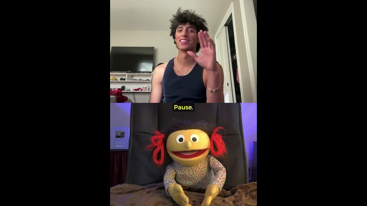 Borrow My Girlfriend 107 - Hilarious Omegle Puppets 