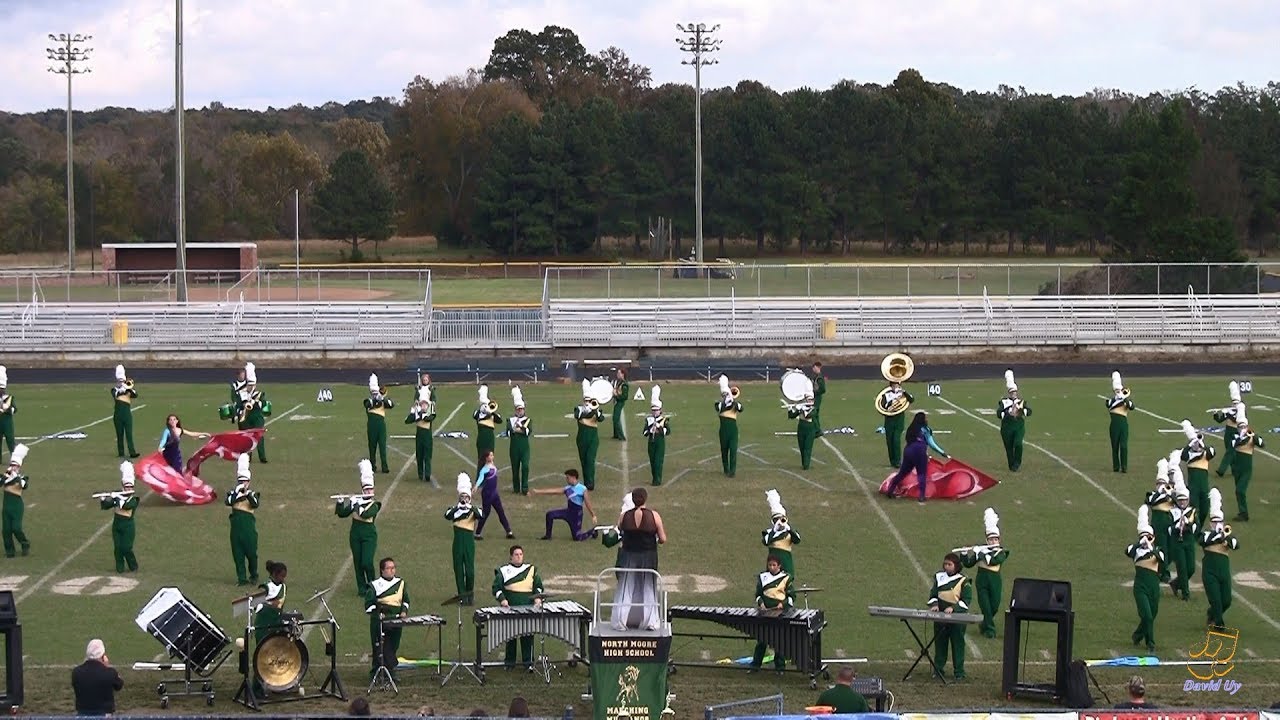 North Moore High School Marching Mustangs 10/20/2018