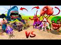 😈 ZOOCHOSIS MUTANTS VS GARTEN OF BAN BAN NIGHTMARE MONSTERS GMOD !!! 😈