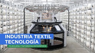 Industria Textil. Fabrica de tejido de punto AMESUD. Tecnología Mayer & Cie. Thies. Groz-Beckert. P1