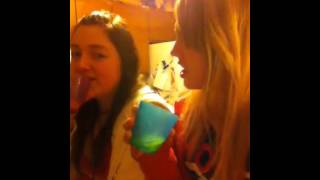 Video Thumbnail for Drinking raw eggs